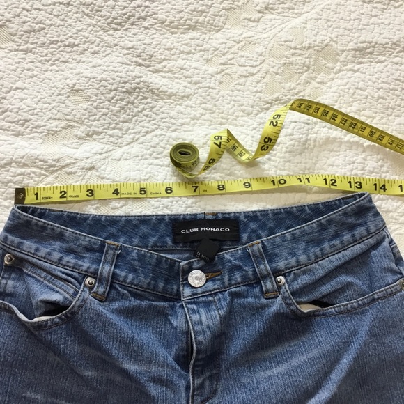 EUC Club Monaco cropped jeans - Picture 6 of 7